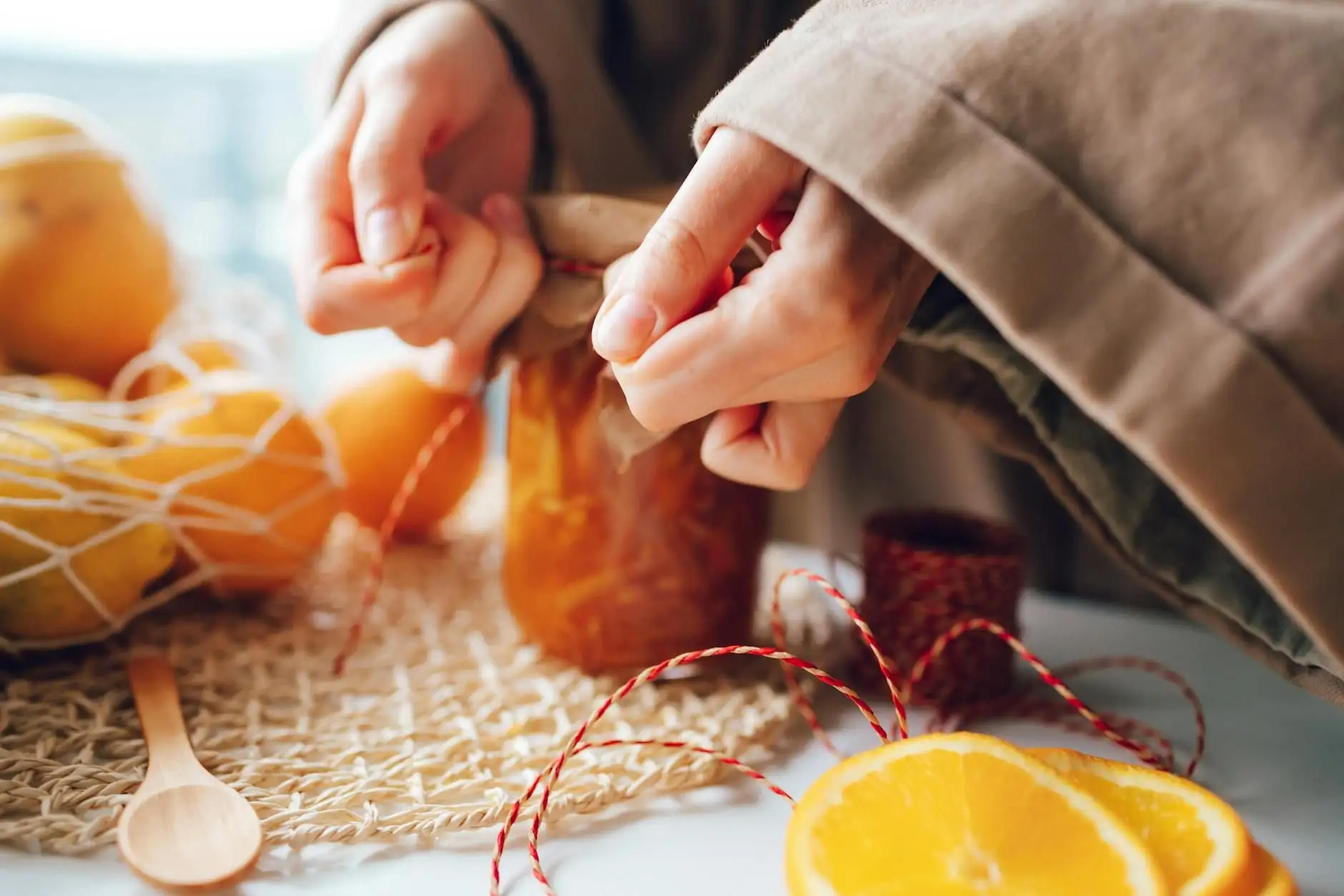 Mermelada de arándano rojo y naranja con CBD: receta de invierno